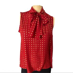 Women’s Anne Klein Red blouse